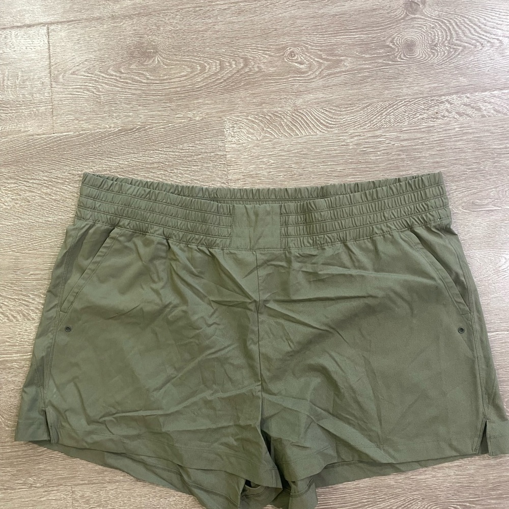 Olive Green Women's Shorts